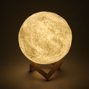 3D Magical Moon LED Night Light Desk Lamp