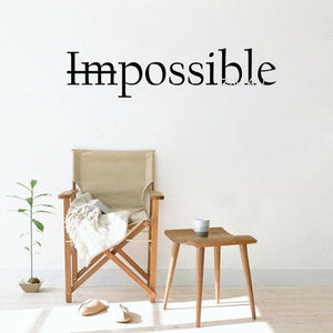 Possible Impossible Inspiring Office wall  Decor - OWD-074