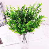 Artificial Flowers Faux Flowers Artificial Plants Eucalyptus Grass Plastic Ferns Green Leaves