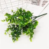 Artificial Flowers Faux Flowers Artificial Plants Eucalyptus Grass Plastic Ferns Green Leaves