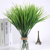 Artificial Flowers Faux Flowers Artificial Plants Eucalyptus Grass Plastic Ferns Green Leaves