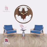 Batman 3D Silent Wooden Wall Clock for home and office - WC - 152