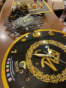 Customize clocks and Calligraphy with your Brand Name