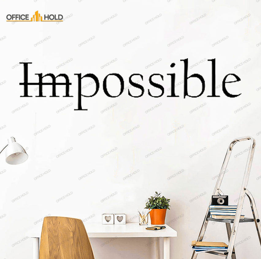 Possible Impossible Inspiring Office wall  Decor - OWD-074