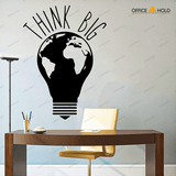 Think Big Bulb Idea wall Decor for office - OWD-076