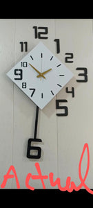 Modern Design Nordic Style Living Room Wall Clock for Home Decor - PC - 137