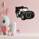 3D Wooden Car Wall Clock for Home Decor - WC-039