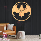 Batman 3D Silent Wooden Wall Clock for home and office - WC - 152