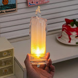 WHITE LED FLAMELESS CANDLE